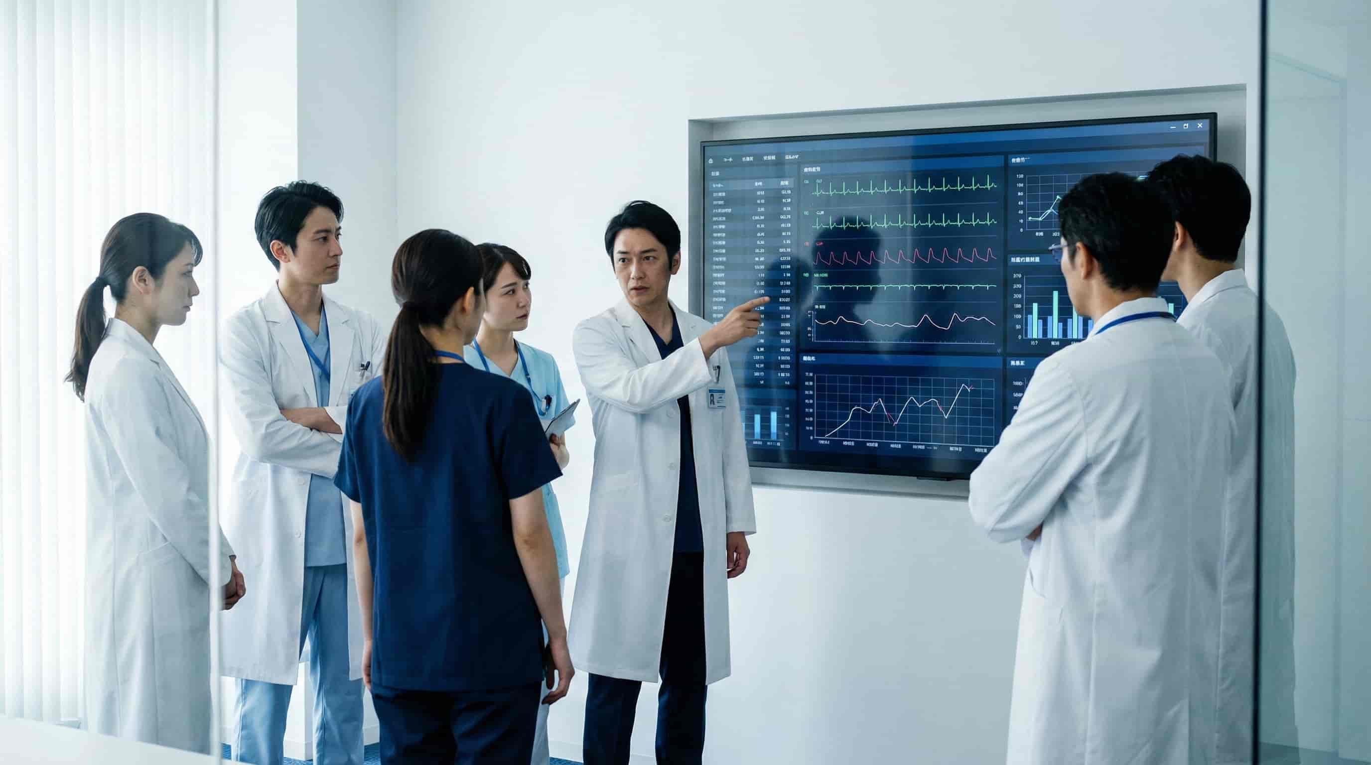 医療チームの連携風景